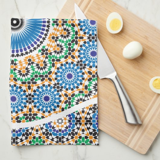 Serviette de cuisine 16" x 24" (Quart Plié)