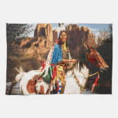 Serviette de cuisine 1A indienne (Horizontal)