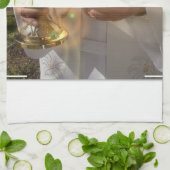 serviette de cuisine 2 - customisée (Plié)