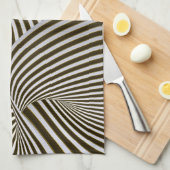 Serviette de cuisine 3D Twists (Quart Plié)