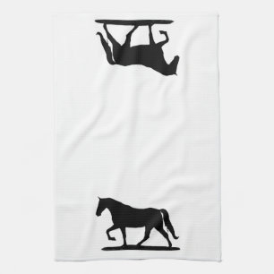 Serviette de cuisine à cheval, Tenessee Walking Ho