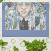 SERVIETTE DE CUISINE À COUVERTURE HALLOWEEN déplai (Plié)