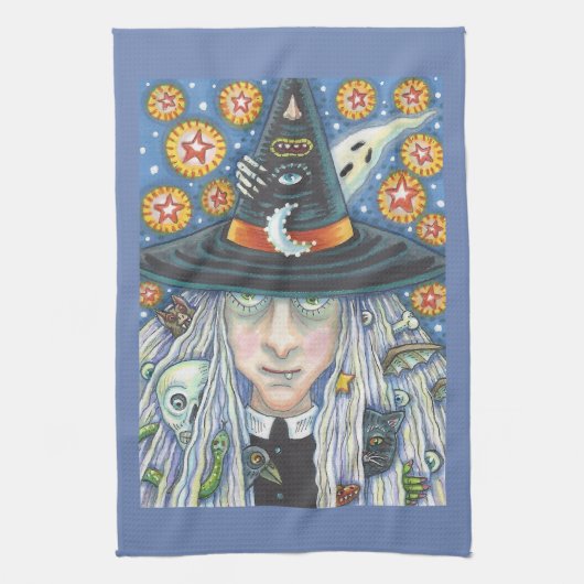 SERVIETTE DE CUISINE À COUVERTURE HALLOWEEN déplai (Vertical)