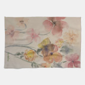 Serviette de cuisine à fleurs (Horizontal)