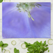 Serviette de cuisine à fleurs Aquilegia (Plié)