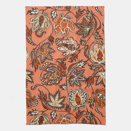 Serviette de cuisine à fleurs tropicales Protea Ba (Vertical)