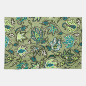 Serviette de cuisine à fleurs tropicales Protea Ba (Horizontal)