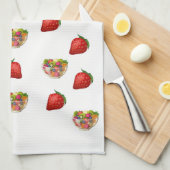 Serviette de cuisine à fruits (Quart Plié)