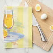 Serviette de cuisine à jus d'orange pressé (Quart Plié)