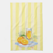 Serviette de cuisine à jus d'orange pressé (Vertical)