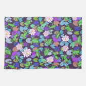 Serviette de cuisine à l'art de la grenouille mign (Horizontal)