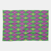 Serviette de cuisine à motifs de losanges de (Horizontal)