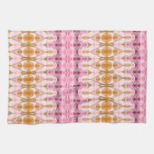 Serviette De Cuisine À Plum Rose Olive Et Or (Horizontal)