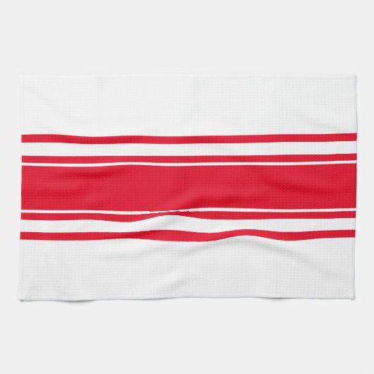 Serviette de cuisine à rayures (Horizontal)