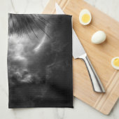 Serviette De Cuisine A-Synchrone Nuages Éthérés (Quart Plié)