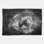 Serviette De Cuisine A-Synchrone Nuages Éthérés (Horizontal)