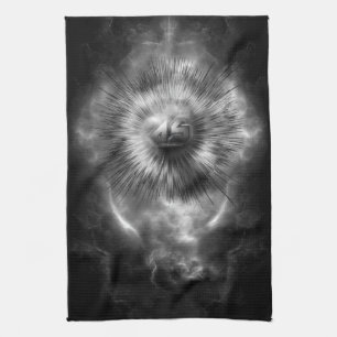 Serviette De Cuisine A-Synchrone Nuages Éthérés