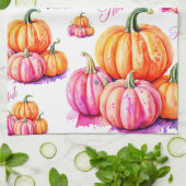 Serviette De Cuisine À Thanksgiving (Plié)