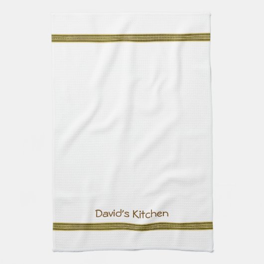 Serviette De Cuisine À Thé Sur Mesure Grille Verte (Vertical)