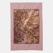 Serviette de cuisine 'Abstraite d'automne' (Vertical)