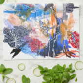 Serviette de cuisine Abstraite de Corneille Média (Plié)