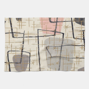 Serviette de cuisine Abstraite moderne du milieu d