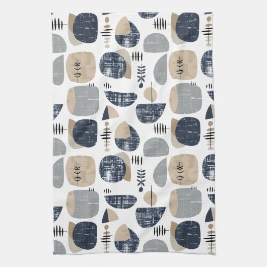 Serviette de cuisine Abstraite Scandi (Vertical)