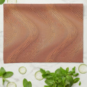 Serviette de cuisine Abstraite Waves (Plié)