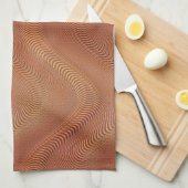 Serviette de cuisine Abstraite Waves (Quart Plié)