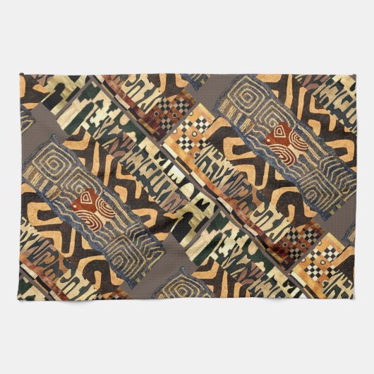 Serviette de cuisine africaine (Horizontal)