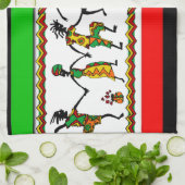serviette de cuisine africaine (Plié)