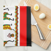 serviette de cuisine africaine (Quart Plié)