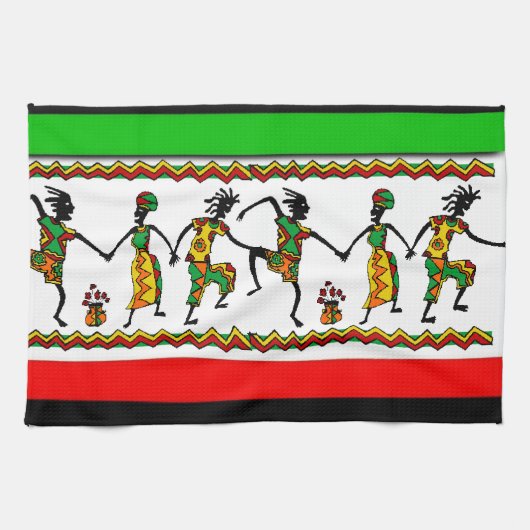serviette de cuisine africaine (Horizontal)