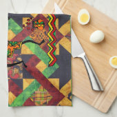 serviette de cuisine africaine (Quart Plié)