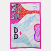 SERVIETTE DE CUISINE "âge d'or" (Vertical)