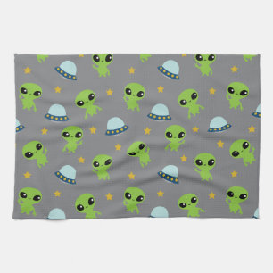 Serviette de cuisine Alien
