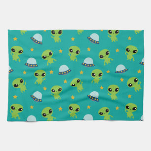 Serviette de cuisine Alien