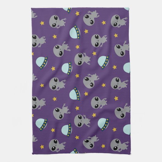 Serviette de cuisine Alien (Vertical)