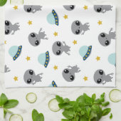 Serviette de cuisine Alien (Plié)