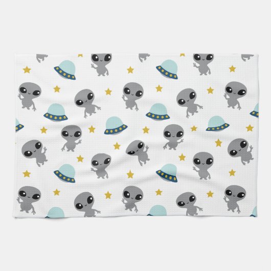 Serviette de cuisine Alien (Horizontal)