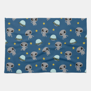 Serviette de cuisine Alien