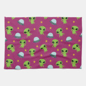 Serviette de cuisine Alien (Horizontal)
