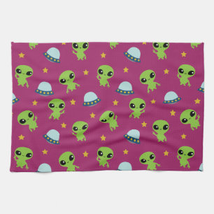 Serviette de cuisine Alien