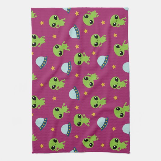 Serviette de cuisine Alien (Vertical)