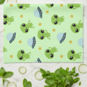 Serviette de cuisine Alien (Plié)