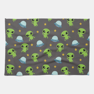 Serviette de cuisine Alien