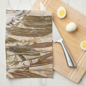 Serviette de cuisine américaine (Quart Plié)