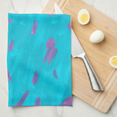 Serviette de cuisine amusante à l'eau (Quart Plié)