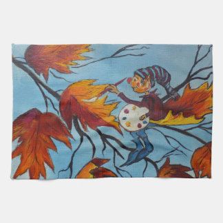 Serviette de cuisine Ann Hayes Peinture Pixie Pein