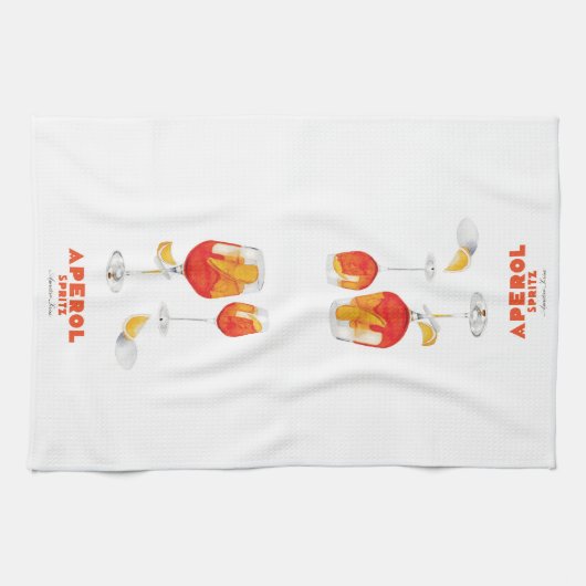 Serviette de cuisine Aperol Spritz (Horizontal)